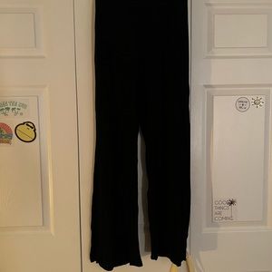 Black flowy pants